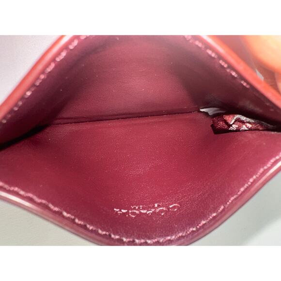 Coach Butterfly Pink Card Holder - Picture 6 of 7